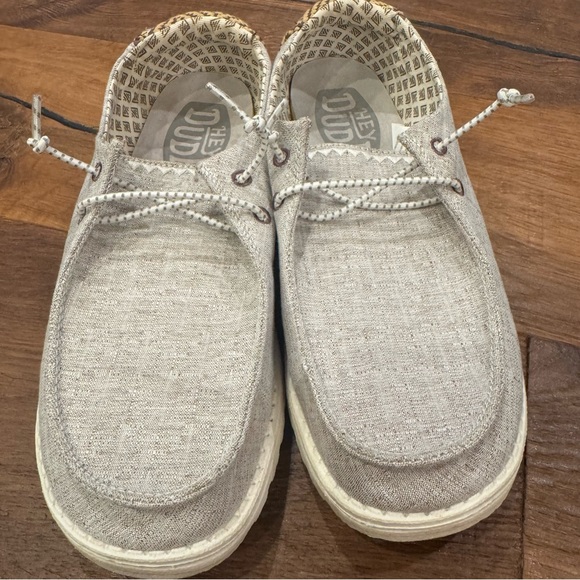 Hey Dude Tan Casual Comfort Loafers - Picture 2 of 7